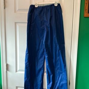 Blue rain proof pants 32x36”